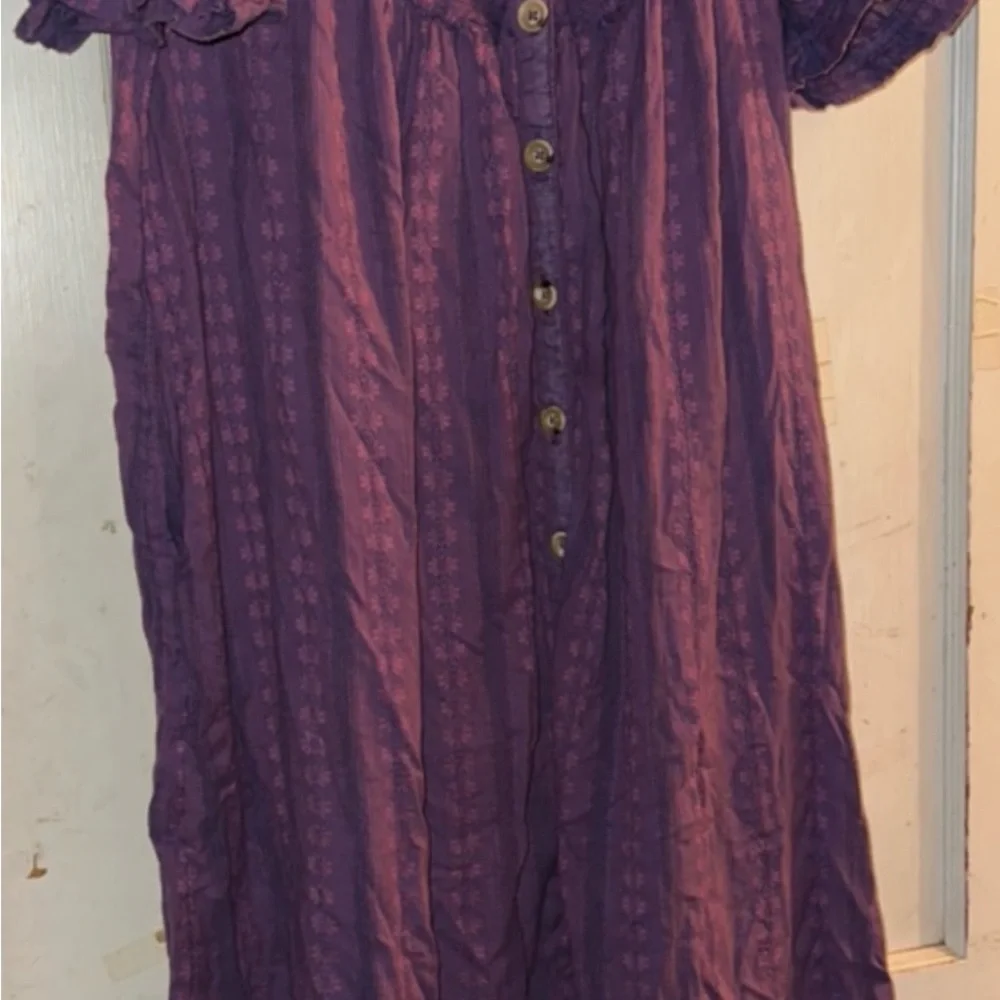 Free People Purple Midi Dress - Picture 3 of 4